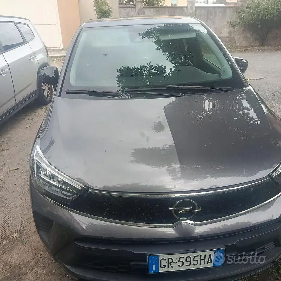 Usata Opel Crossland X Edition 110 CV (80 kW) 2023 Grigio SUV