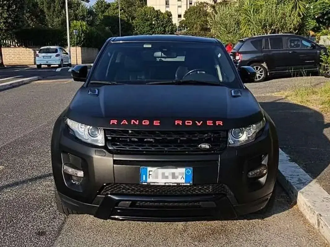 Usata Land Rover Range Rover evoque Dynamic 150 CV (110 kW) 2013 Nero SUV