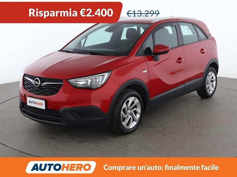 Usata Opel Crossland X 110 CV (80 kW) 2020 Rosso SUV