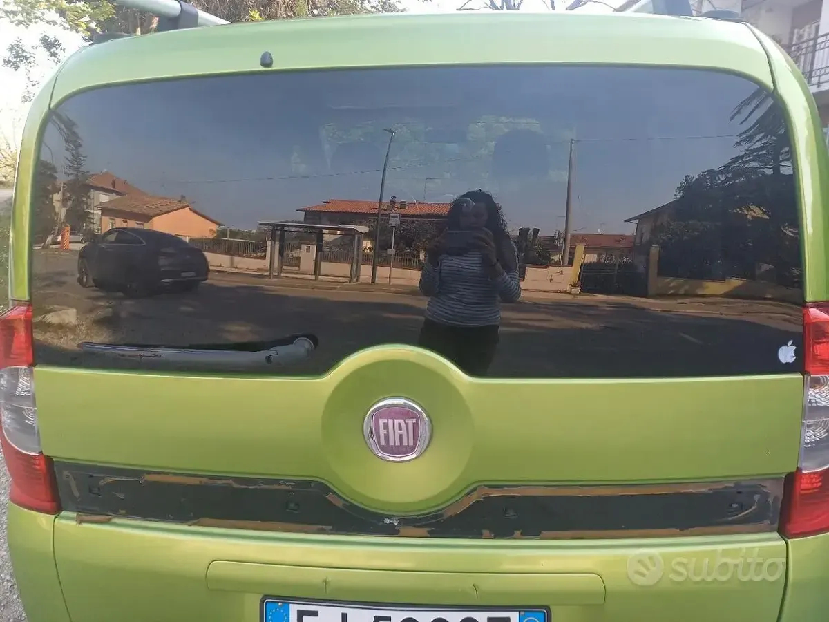 Usata Fiat Qubo Trekking 77 CV (56 kW) 2011 Verde Monovolume