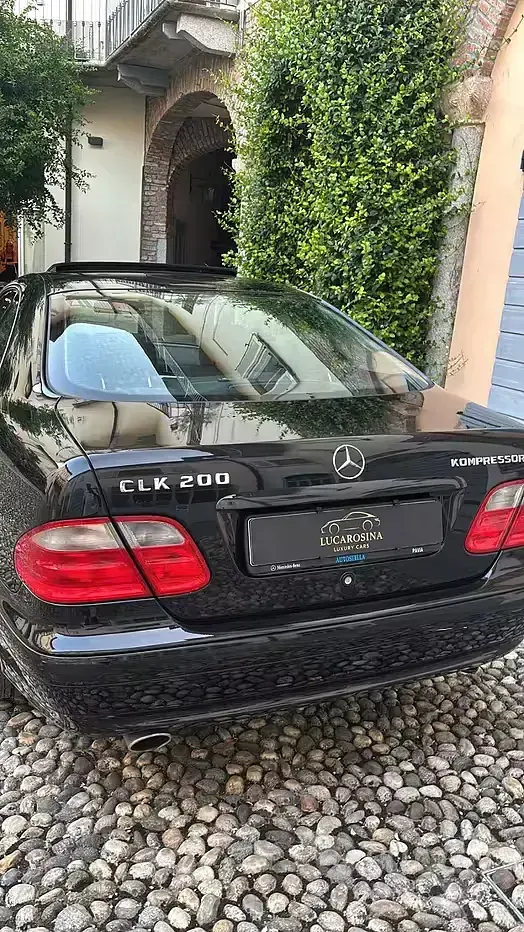 Usata Mercedes CLK200 Elegance 163 CV (119 kW) 2002 Nero Coupé