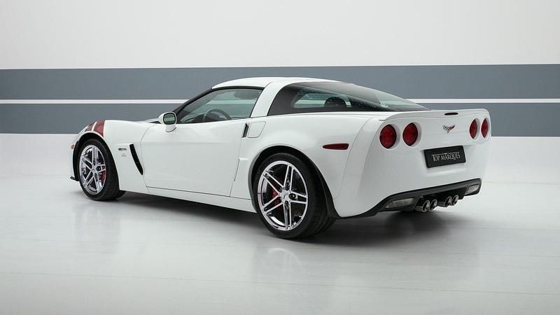 Usata Corvette Z06 513 CV (377 kW) 2007 Bianco pastello Utilitaria