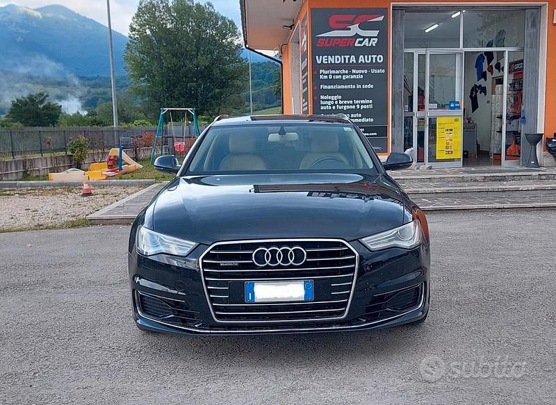 Usata Audi A6 Business 218 CV (160 kW) 2015 Blu Station wagon