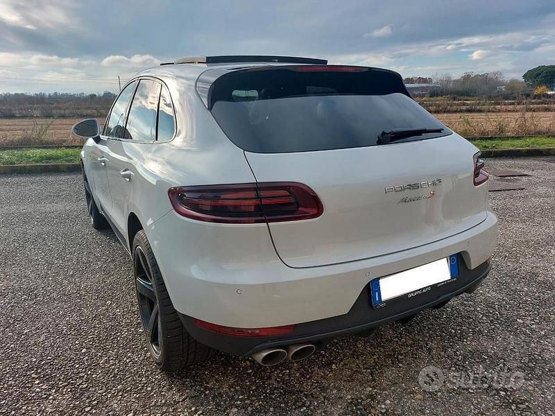 Usata Porsche Macan Sport 250 CV (183 kW) 2015 Bianco SUV