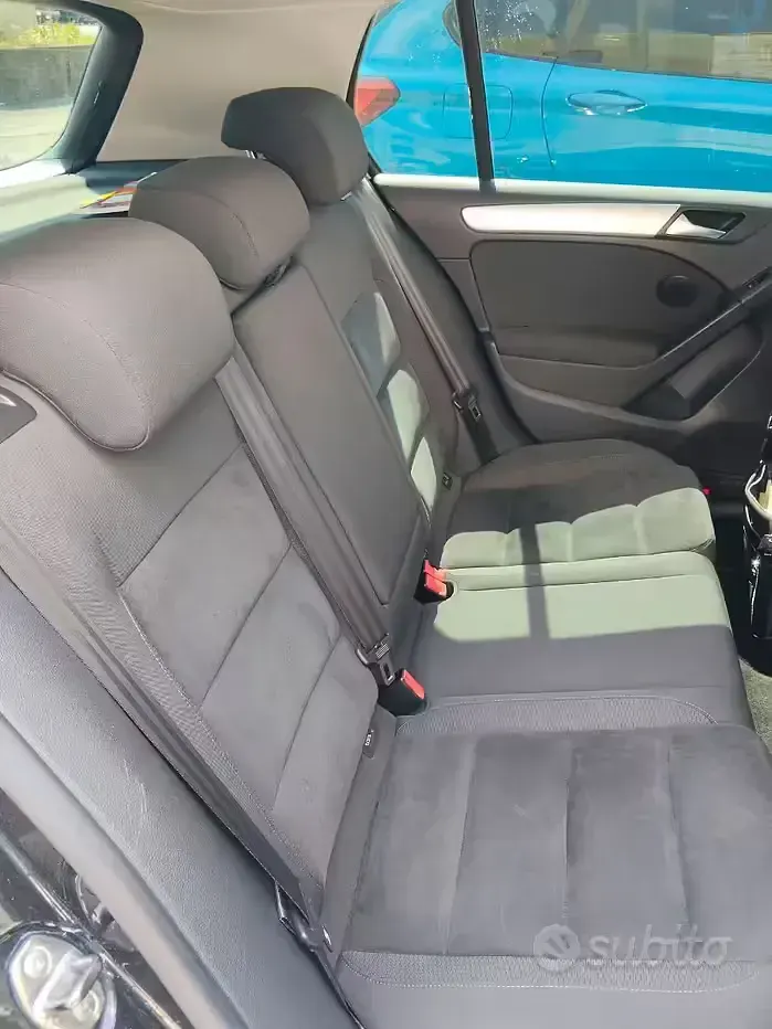 Usata VW Golf VI Highline 122 CV (89 kW) 2011 Nero Utilitaria