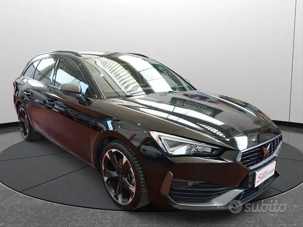 Usata Cupra Leon 150 CV (110 kW) 2024 Nero Station wagon