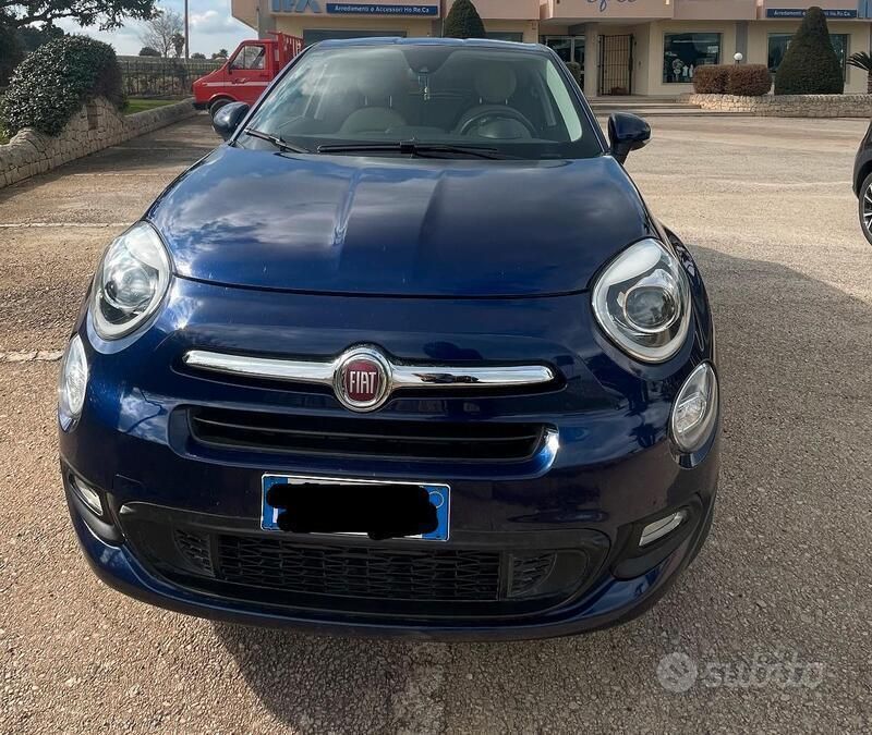 Usata Fiat 500X 120 CV (88 kW) 2018 Blu SUV