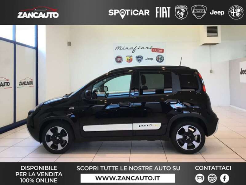 Usata Fiat Panda S 70 CV (51 kW) 2024 Nero cinema Utilitaria