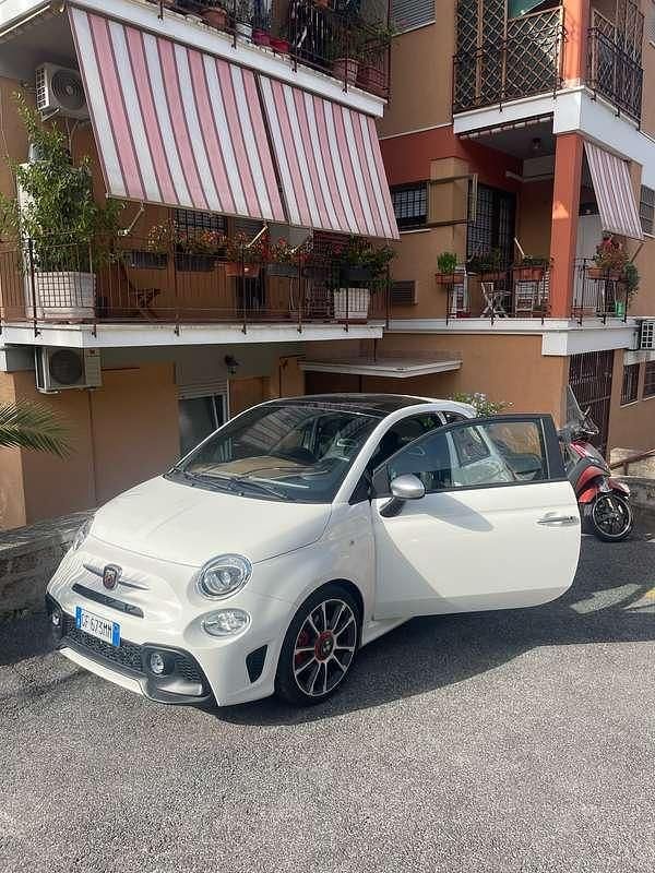 Usata Abarth 595 Turismo 165 CV (121 kW) 2021 Bianco Utilitaria