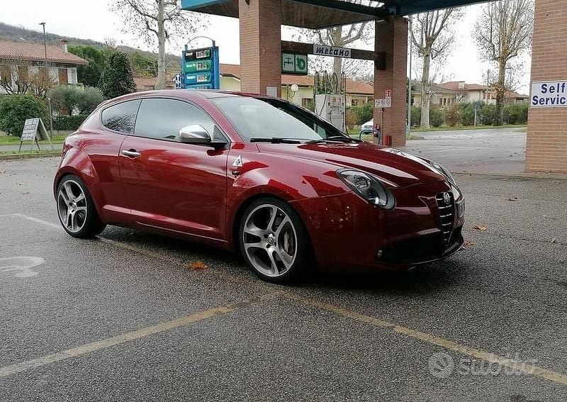 Usata Alfa Romeo MiTo Quadrifoglio 200 CV (147 kW) 2013 Rosso Utilitaria