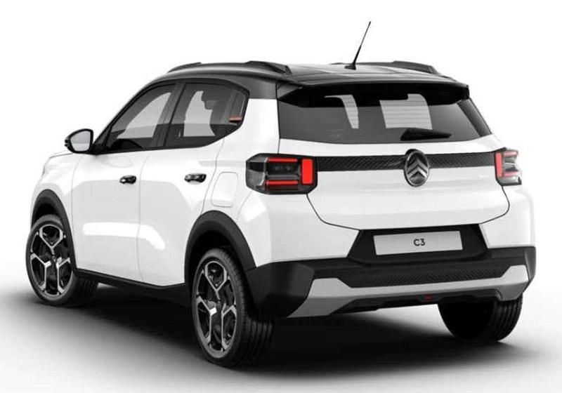Nuova Citroën C3 101 CV (74 kW) 2025 Polar white SUV