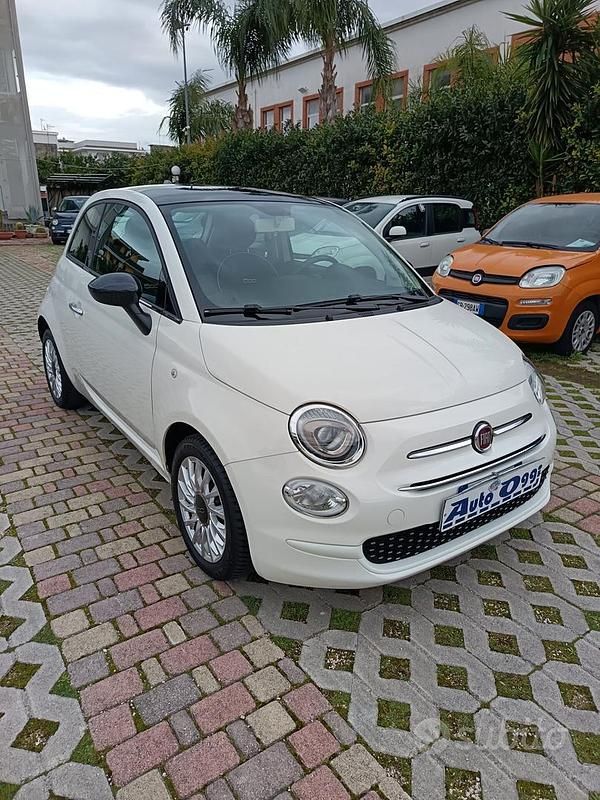 Usata Fiat 500 Lounge 69 CV (50 kW) 2018 Bianco Berlina