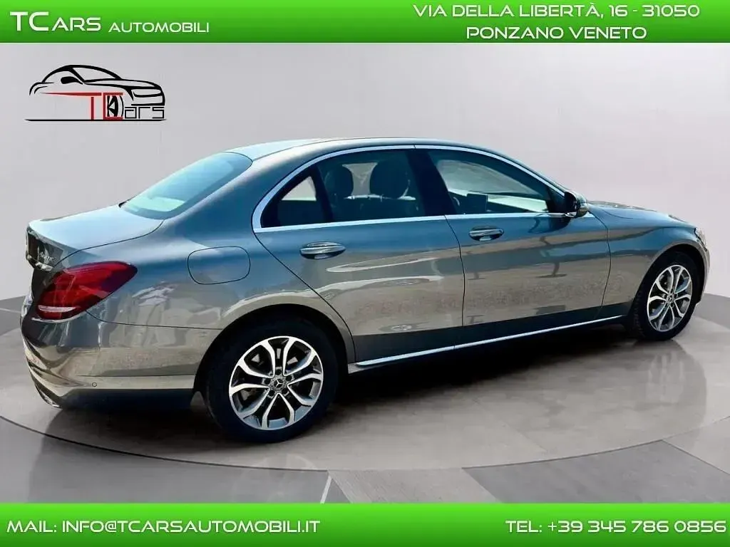 Usata Mercedes C220 170 CV (125 kW) 2018 Grigio Berlina