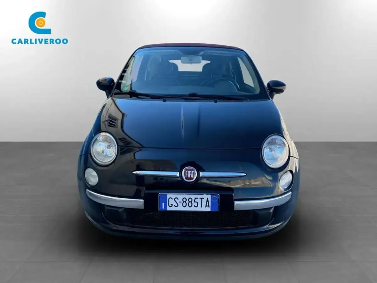 Usata Fiat 500C Rock 95 CV (69 kW) 2011 Nero metallizzato Cabrio