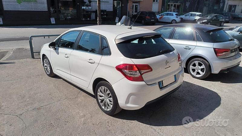 Usata Citroën C4 114 CV (83 kW) 2014 Bianco Berlina