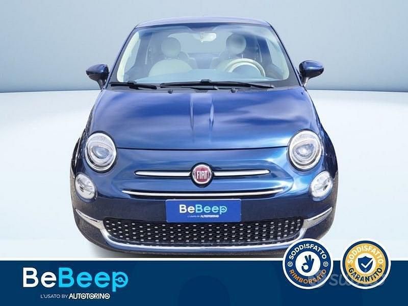 Usata Fiat 500 Lounge 69 CV (50 kW) 2016 Blu metallizzato Berlina