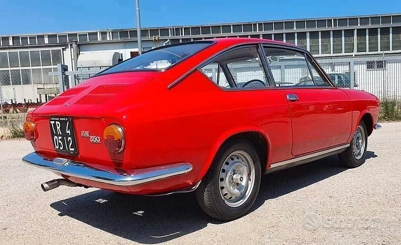Usata Fiat 850 49 CV (36 kW) 1960 Rosso Coupé