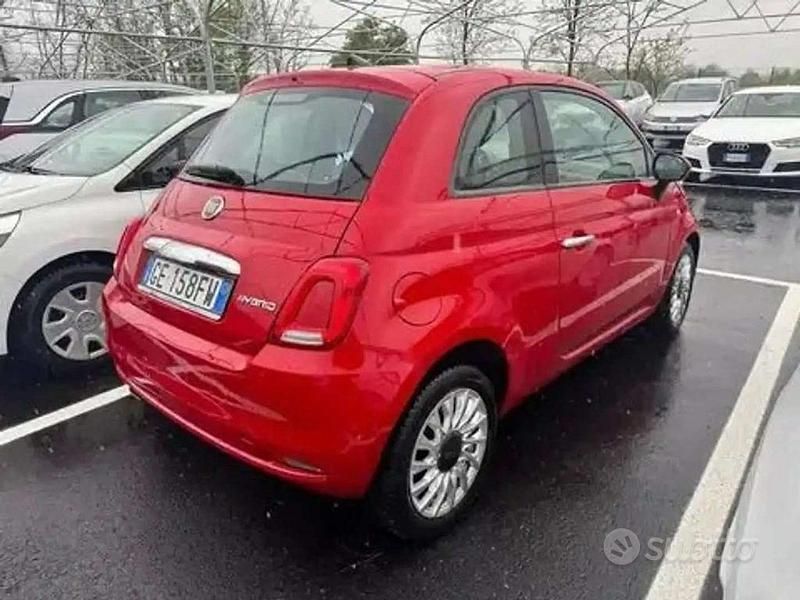Usata Fiat 500 70 CV (51 kW) 2021 Rosso Utilitaria