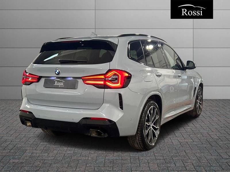 Usata BMW X3 M Sport 191 CV (140 kW) 2022 Grigio chiaro SUV