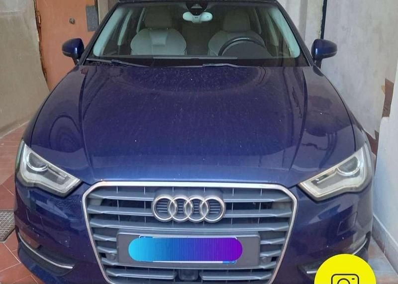 Usata Audi A3 Attraction 110 CV (80 kW) 2015 Blu/azzurro Berlina