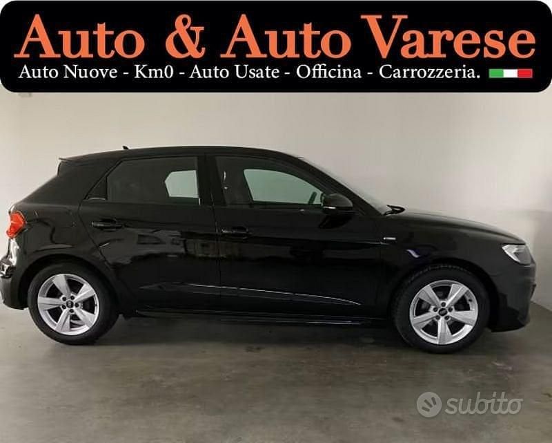 Usata Audi A1 Sportback S-Line 2023 Nero Utilitaria
