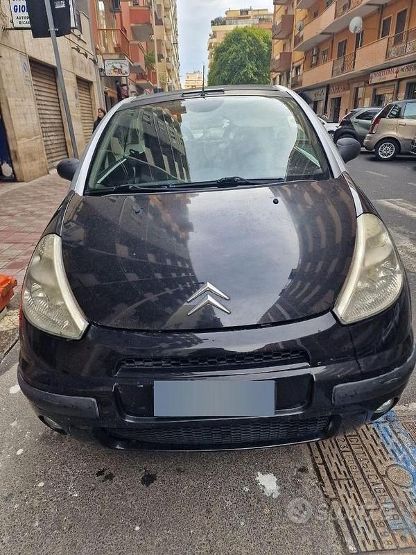 Usata Citroën C3 Pluriel 70 CV (51 kW) 2005 Nero Cabrio