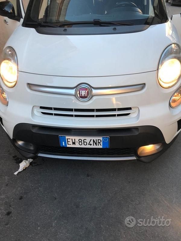 Usata Fiat 500 Trekking 120 CV (88 kW) 2014 Bianco Berlina