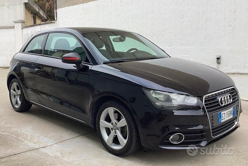 Usata Audi A1 105 CV (77 kW) 2014 Nero Utilitaria