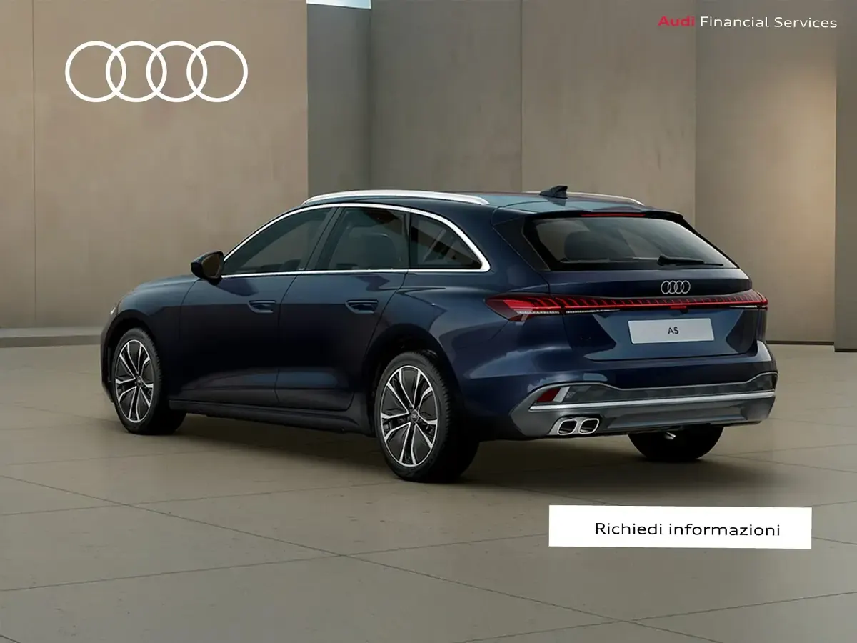 Nuova Audi A5 Advanced Plus 204 CV (150 kW) 2026 Blu Station wagon