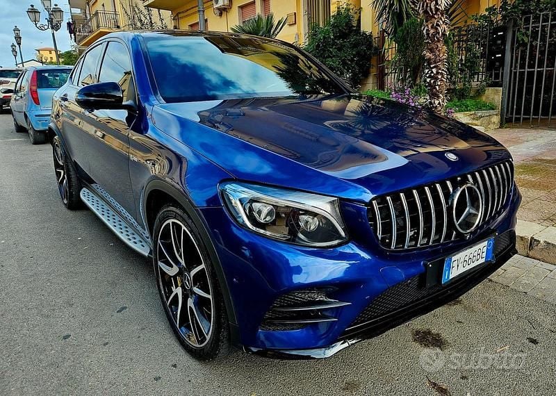 Usata Mercedes GLC43 AMG AMG 367 CV (269 kW) 2017 Blu SUV