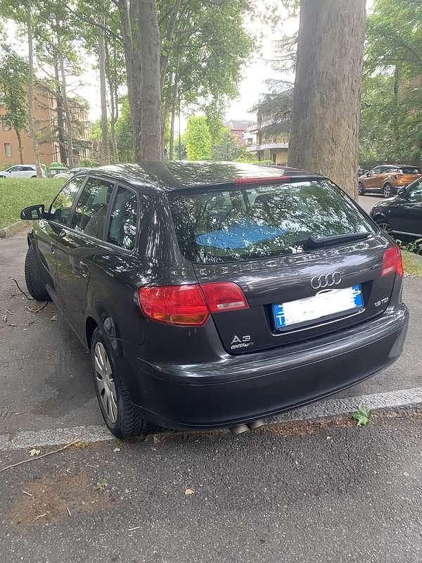 Usata Audi A3 Attraction 105 CV (77 kW) 2007 Nero Berlina