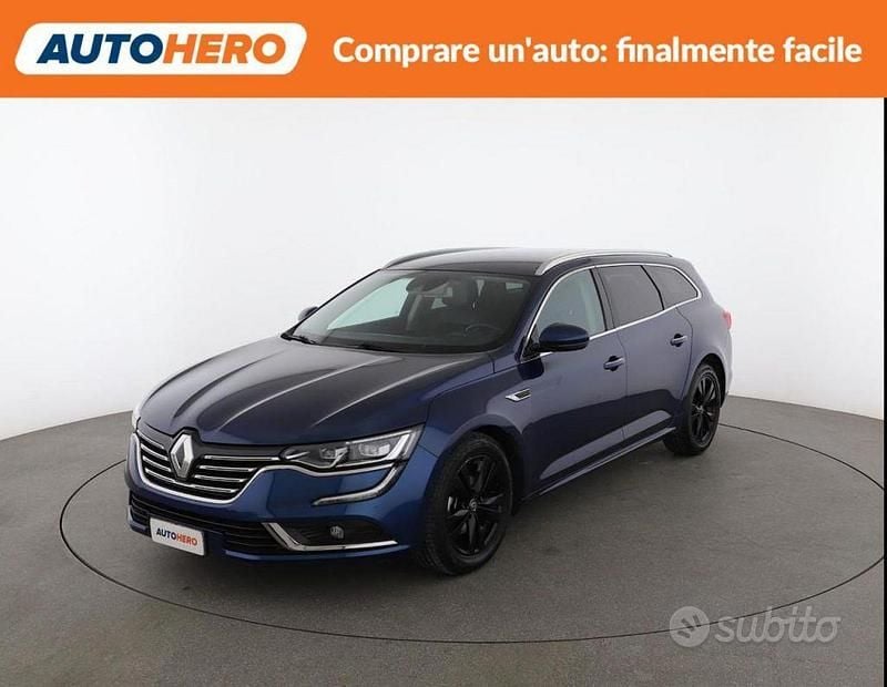 Usata Renault Talisman Intens 130 CV (95 kW) 2018 Blu Station wagon