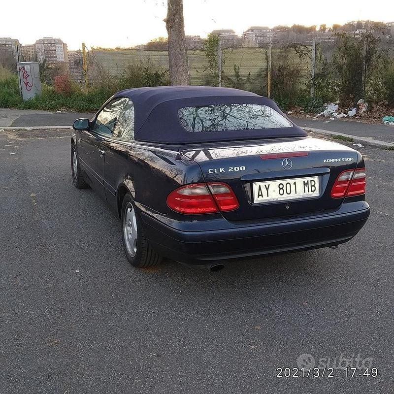 Usata Mercedes CLK200 Elegance 1998 Cabrio