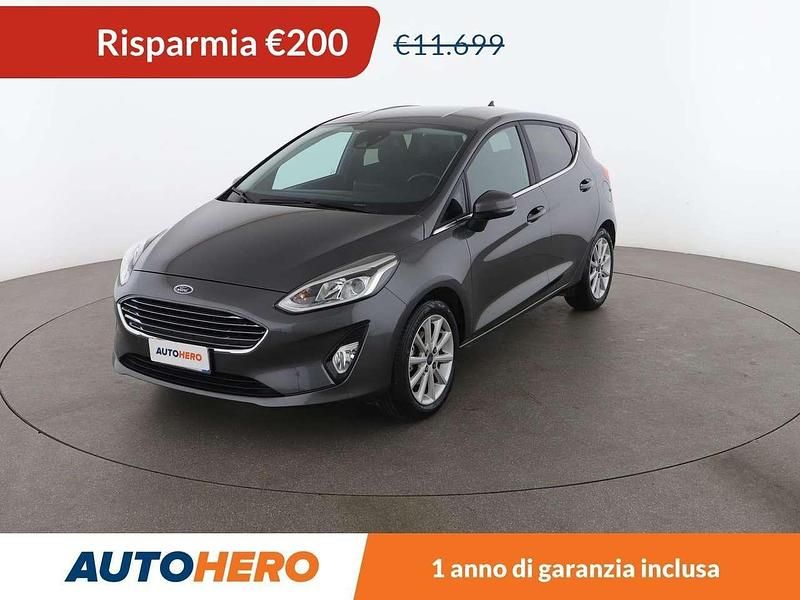 Grigio Usata 2020 Ford Fiesta Titanium Due volumi | 11.499 € (Buon prezzo) - Immagine 1/4