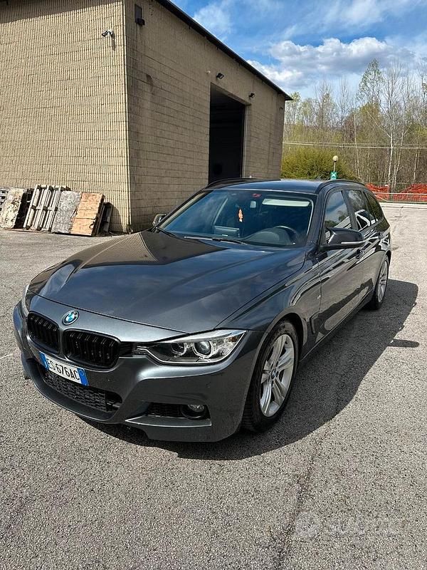 Usata BMW 320 Sport Line 184 CV (135 kW) 2013 Grigio Station wagon