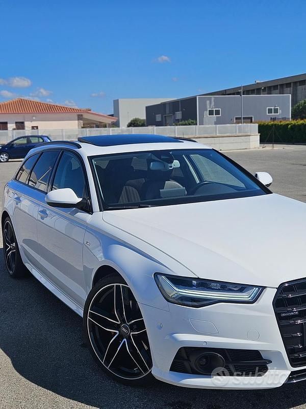 Bianco Usata 2018 Audi A6 S-Line Station wagon | 20.500 € (Buon prezzo) - Immagine 1/4