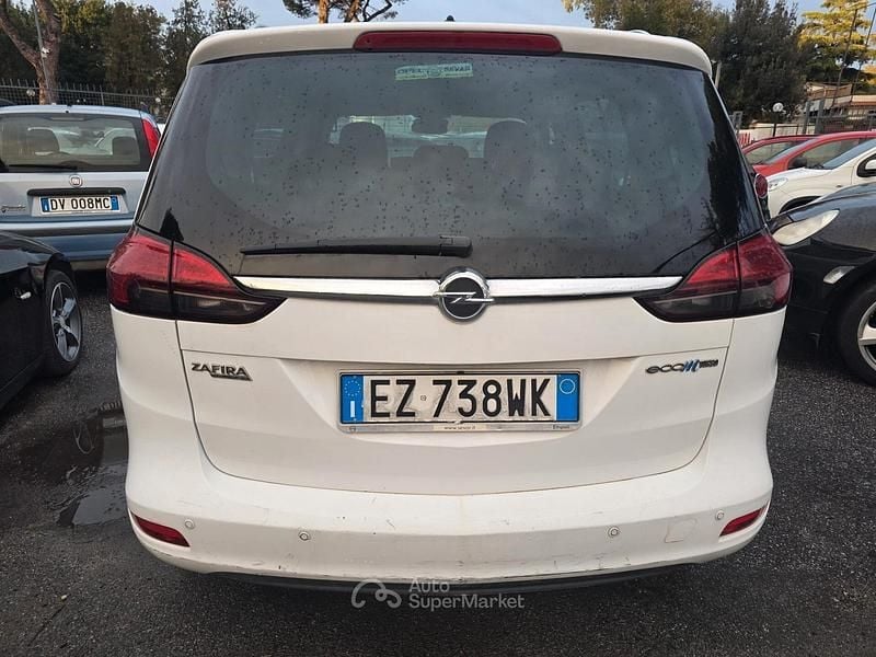 Usata Opel Zafira Tourer 150 CV (110 kW) 2015 Bianco Monovolume