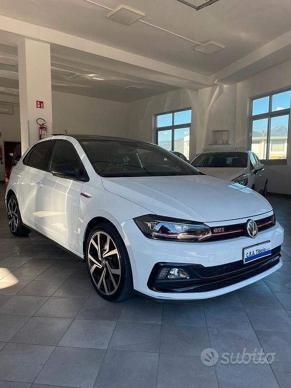 Usata VW Polo GTI 200 CV (147 kW) 2020 Bianco Berlina