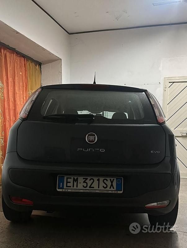 Usata Fiat Punto Evo 69 CV (50 kW) 2011 Grigio Utilitaria