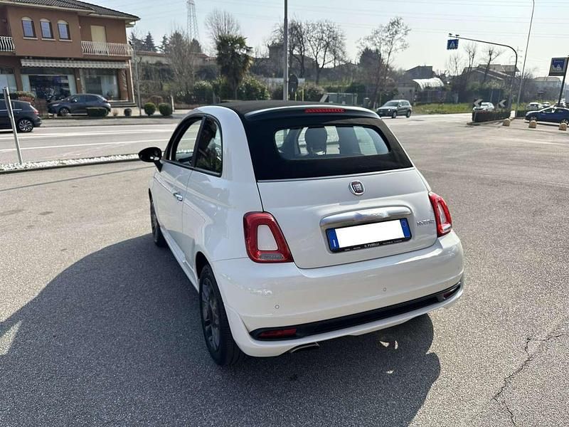 Usata Fiat 500C Connect 69 CV (50 kW) 2022 Bianco Cabrio
