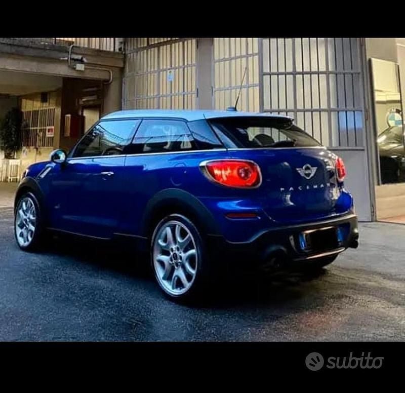 Usata Mini Cooper S Paceman 184 CV (135 kW) 2014 Blu SUV
