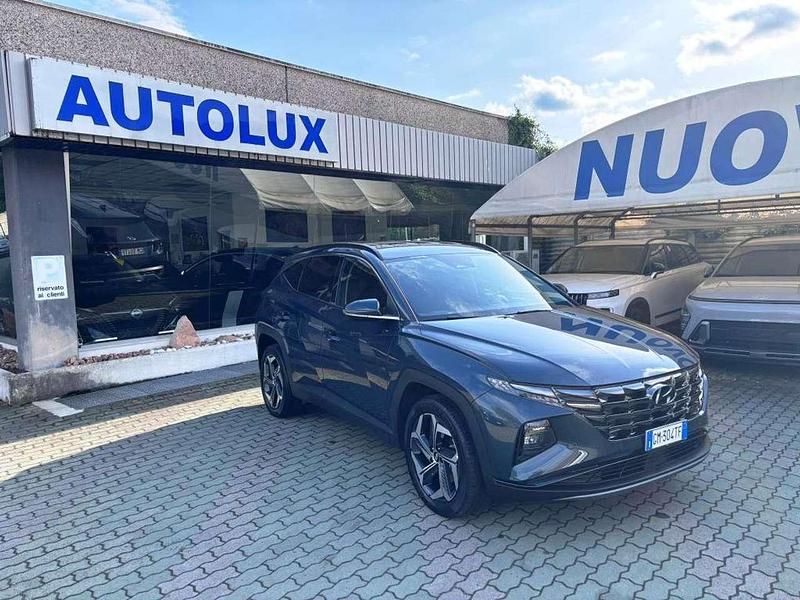 Usata Hyundai Tucson 179 CV (131 kW) 2023 Teal blue met SUV