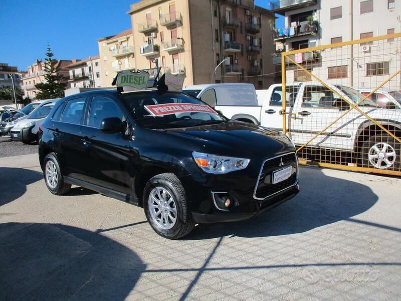 Usata Mitsubishi ASX Intense 150 CV (110 kW) 2013 Nero SUV