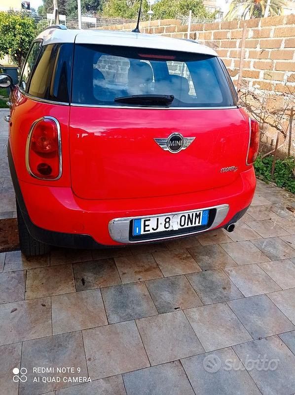 Usata Mini Countryman 122 CV (89 kW) 2011 Rosso SUV