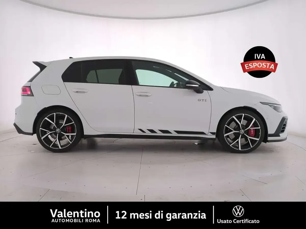 Usata VW Golf VIII GTI Clubsport 300 CV (220 kW) 2025 Bianco Berlina