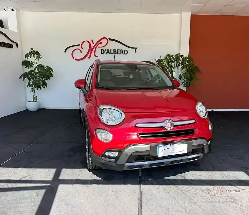 Usata Fiat 500X Cross 120 CV (88 kW) 2017 Rosso SUV