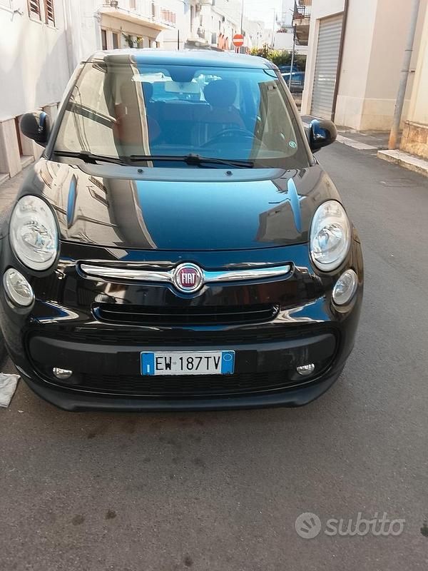 Usata Fiat 500L Pop Star 105 CV (77 kW) 2014 Nero Monovolume