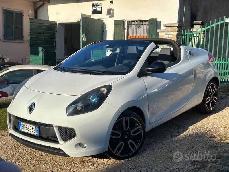Usata Renault Wind 100 CV (73 kW) 2011 Bianco Cabrio