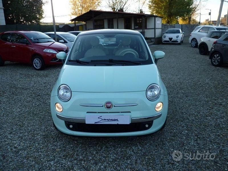Blu/azzurro Usata 2014 Fiat 500 Lounge Due volumi | 7990 € (Buon prezzo) - Immagine 1/4