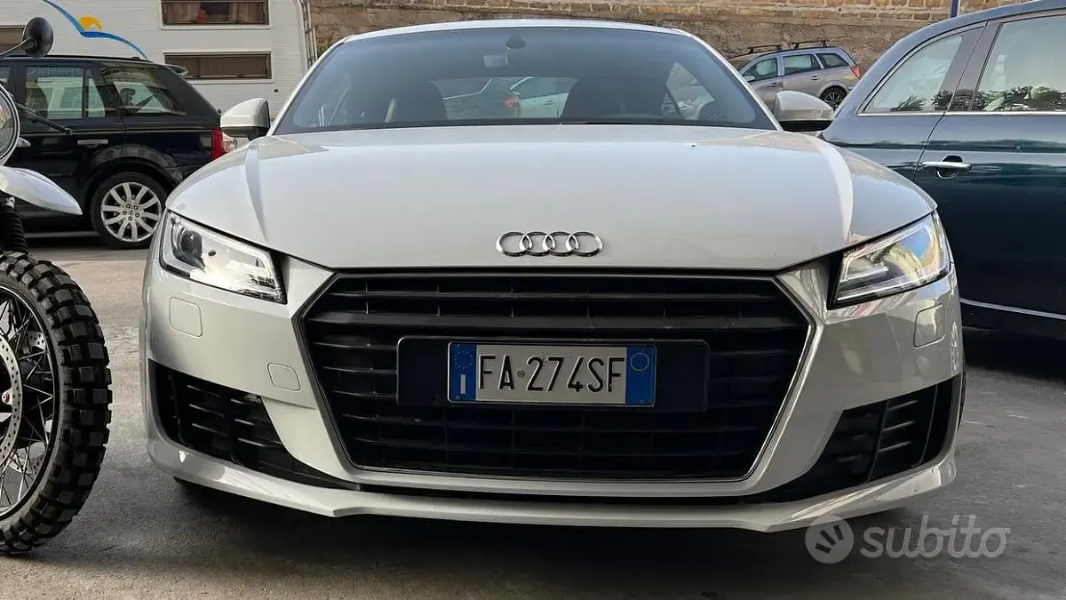 Usata Audi TT S-Line 184 CV (135 kW) 2015 Bianco Coupé
